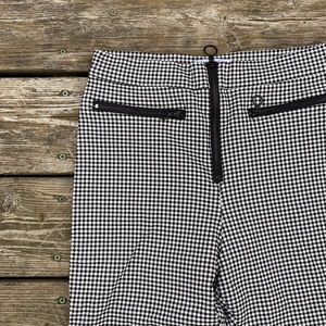 Gingham Casual Pants